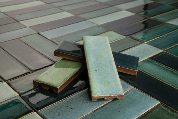 Rectangular Green & Aqua Tiles SMNEC2
