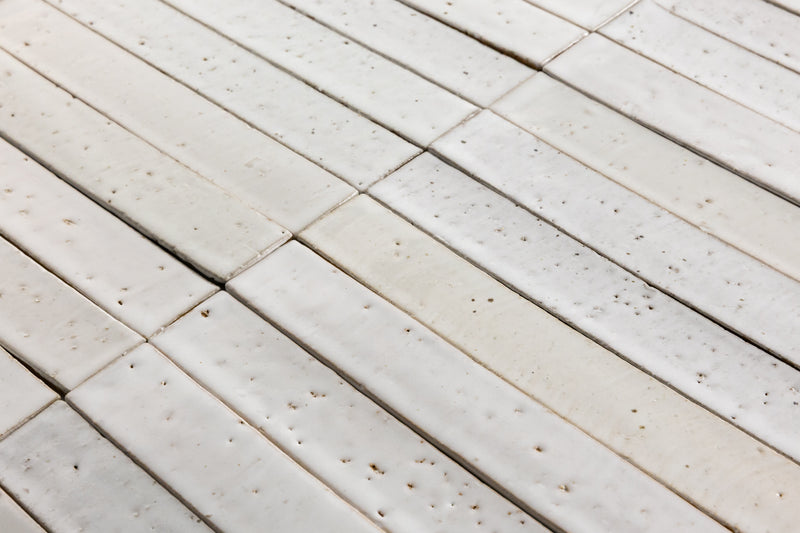 White Rectangular Tiles - SNJLLN