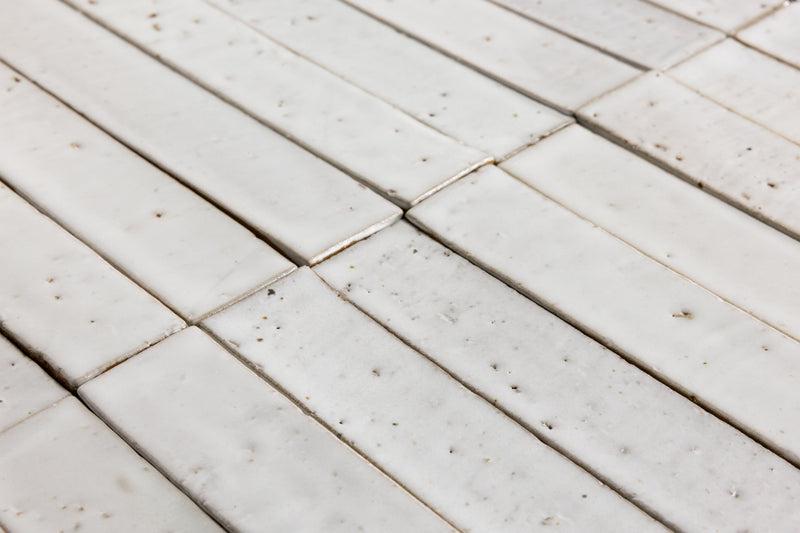 White Rectangular Tiles - SNJLLN