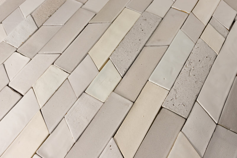 Off-White Blend with Angle Tiles SRM9WQ