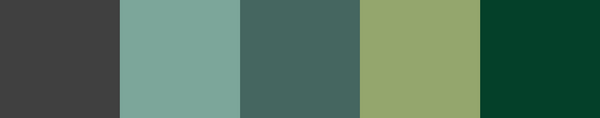 Green & Teal Square Tiles - KCMFJL-WS