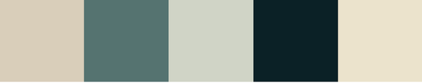 Handmade Cream Square Tiles with 3D Green Blocks - COMP_GCGGEE-WS