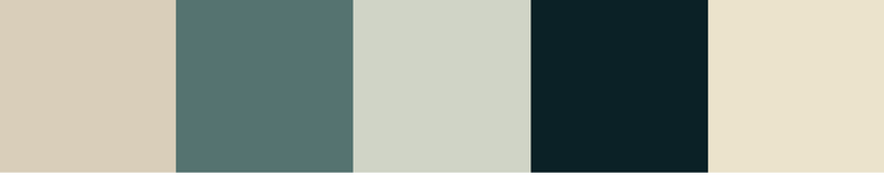 Handmade Cream Square Tiles with 3D Green Blocks - COMP_GCGGEE-WS