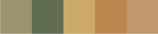 Peach & Green Blend Handmade Tiles - COMP-HHLCFE-WS