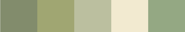 Muted Green Square Tile - HHPYWU-WS