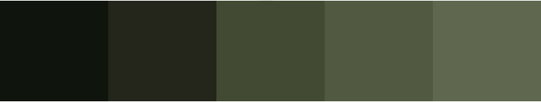 Dark Green Square Tiles - ELGIIC-EX