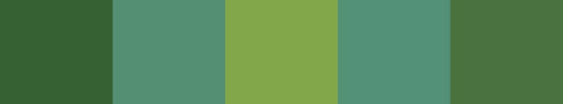 Hand-Made Square 3D Green Tiles - 06LLM5-WS