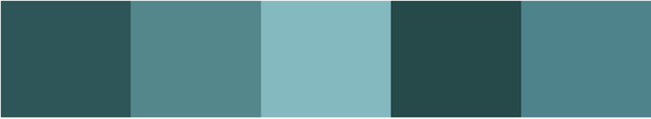 Hand-Made Square 3D Teal Tiles - 5D1K2H-EX