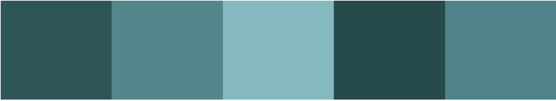 Hand-Made Square 3D Teal Tiles - 5D1K2H-EX