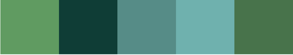 Hand-Made Teal & Green Tiles - V9CPZ5-WS