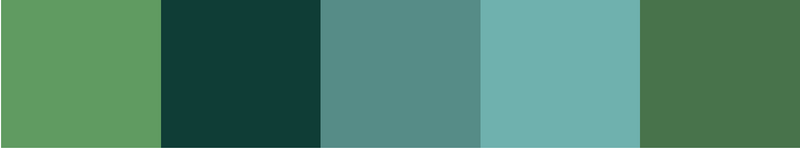 Hand-Made Teal & Green Tiles - V9CPZ5-WS