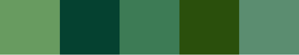 Hand-Made 3D Green Tiles - RGEUZN-WS