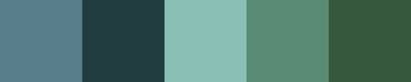 Blue & Green Blend Square Tiles - LKGEDG-WS
