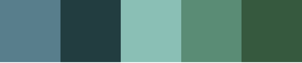 Green & Blue Blend Square Tiles - LKGEDG-EX
