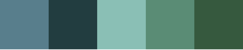 Green & Blue Blend Square Tiles - LKGEDG-EX