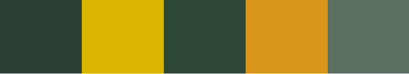 Moonscape Green & Yellow Tiles - LLGL6L-WS