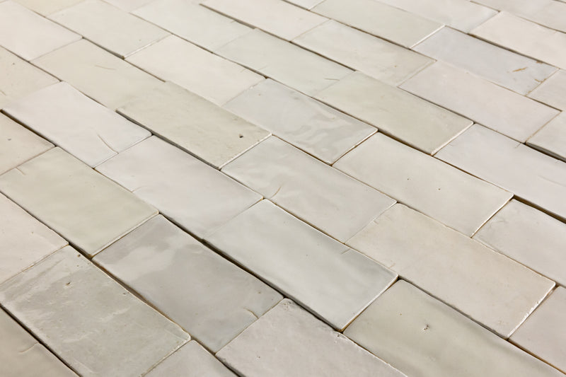 Undulating Handmade Rectangular Tiles - TEWSQL-WS