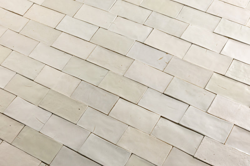 Undulating Handmade Rectangular Tiles - TEWSQL-WS