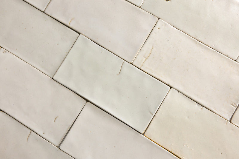 Undulating Handmade Rectangular Tiles - TEWSQL-WS