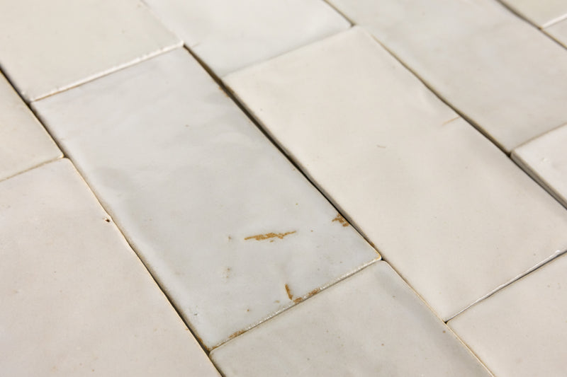Undulating Handmade Rectangular Tiles - TEWSQL-WS