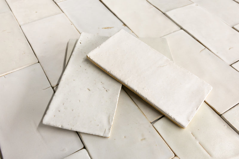 Undulating Handmade Rectangular Tiles - TEWSQL-WS