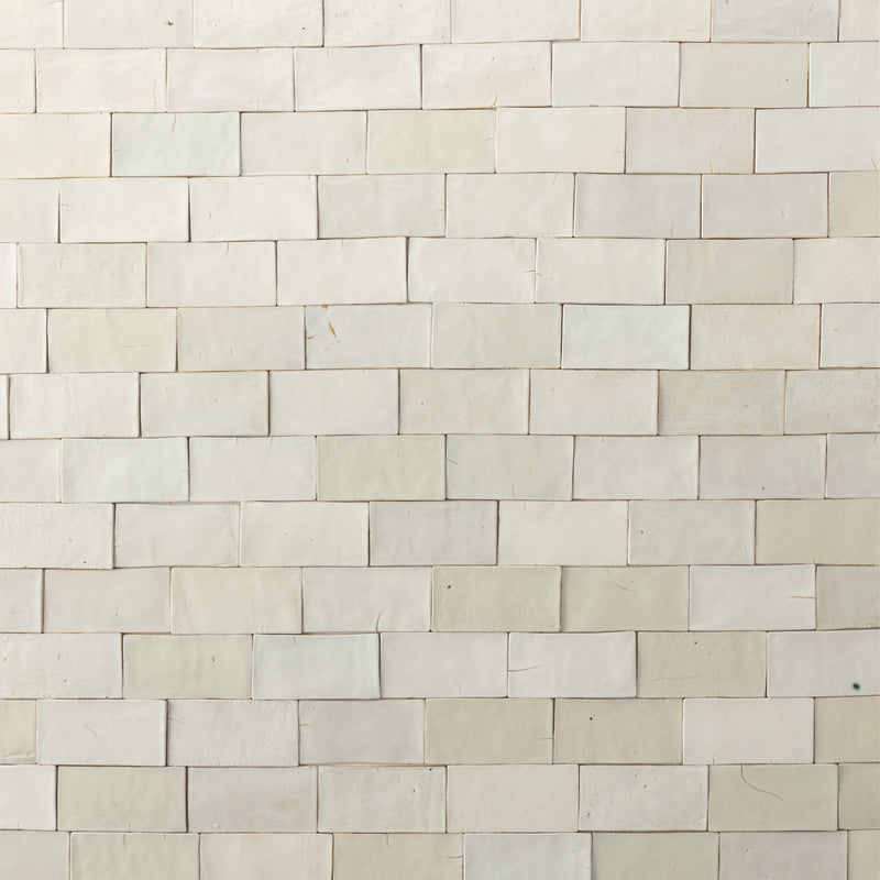 Undulating Handmade Rectangular Tiles - TEWSQL-WS
