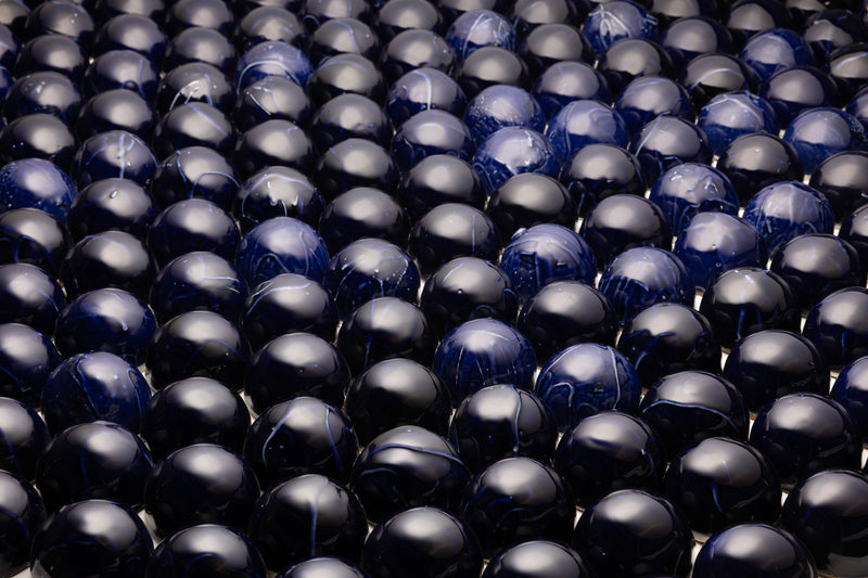 Half Dome Circle Blue Tiles - TFVAQZ-WS