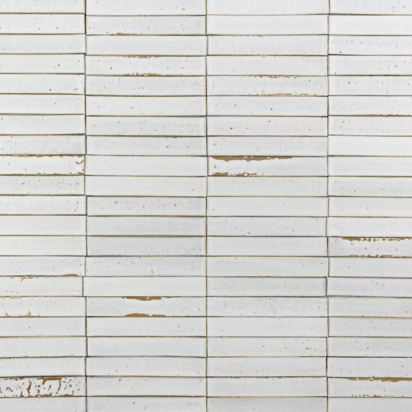 White & Tan Rectangular Tiles - TOSH15-WS