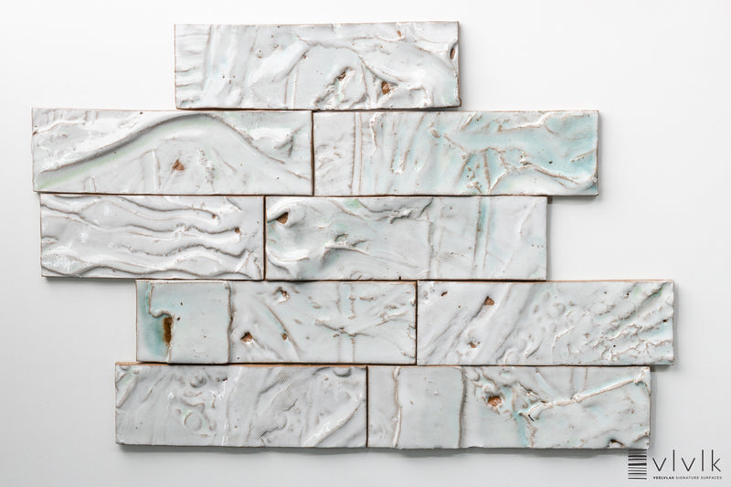 White and Aqua Soft Corner Terminations - UCWUKX9