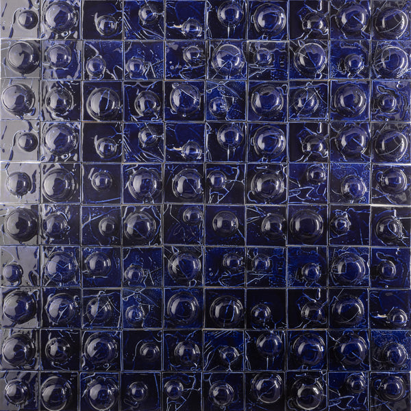 Hand-Made 3D Blue Tiles - ULC99L-WS