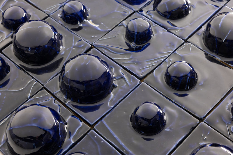 Hand-Made 3D Blue Tiles - ULC99L-WS