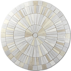 Circle Tile Set in Blended Light Tones VCK4RZ