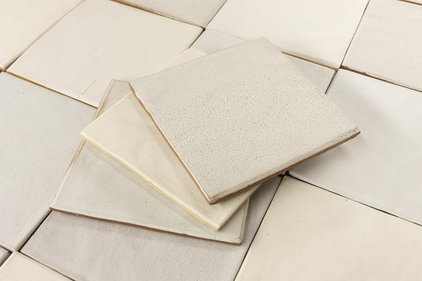 Off-White Handmade Square Tiles - VM4DF2_6A