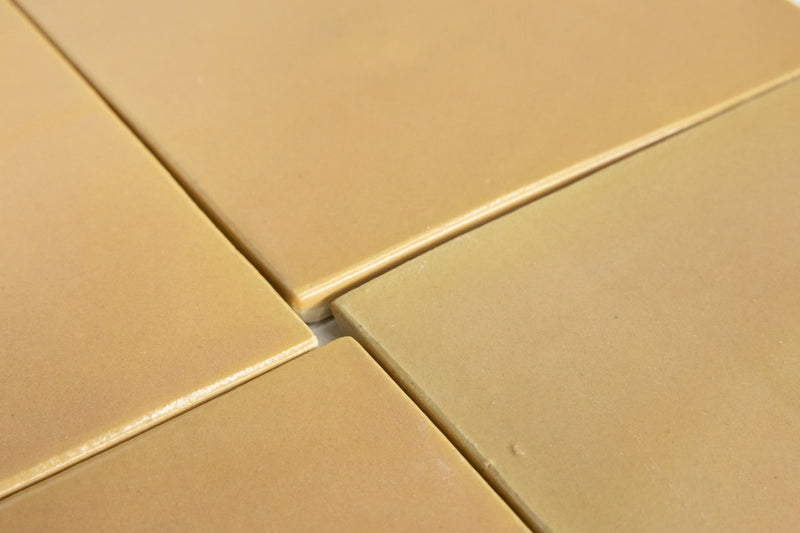 Mustard Square Tiles - W4DKDW-WS