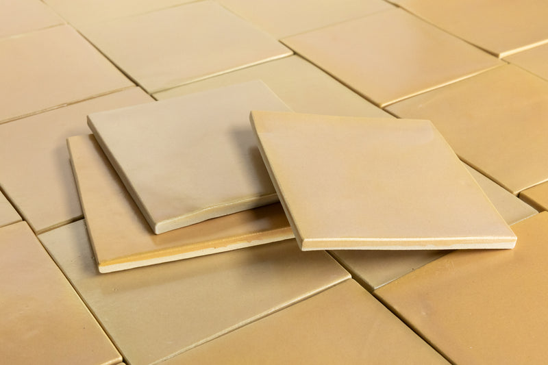 Mustard Square Tiles - W4DKDW-WS