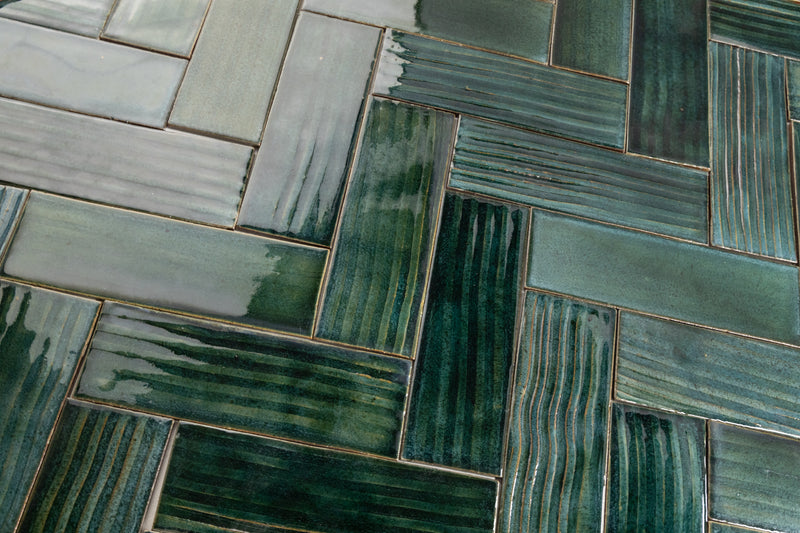 Textured Green Tiles WLBDMT-WS