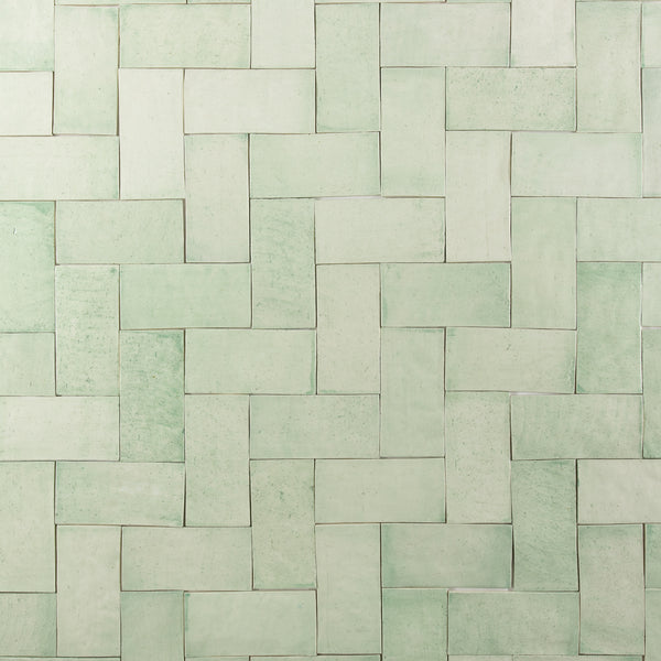 Pale Green Rectangular Tiles  XURUKP-WS_5B