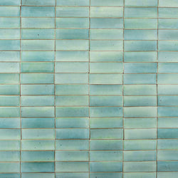 Rectangular Aqua & Blue Tiles XYMDJU