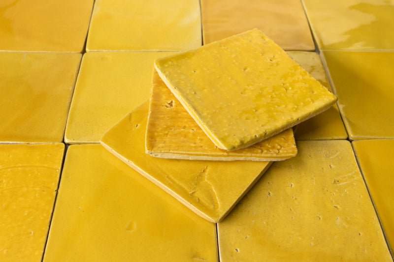 Blend of Yellow Square Tiles YMRJBD