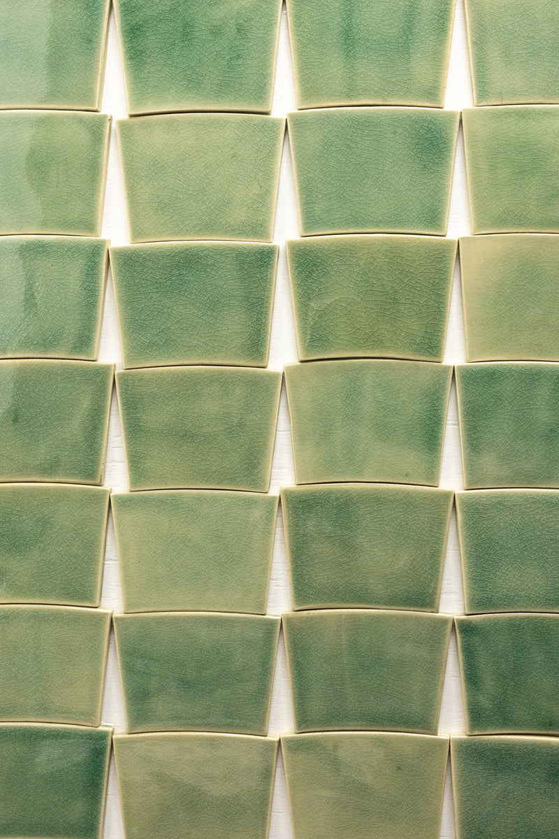 Pale Green Radius Tiles - Z3BG4U-WS