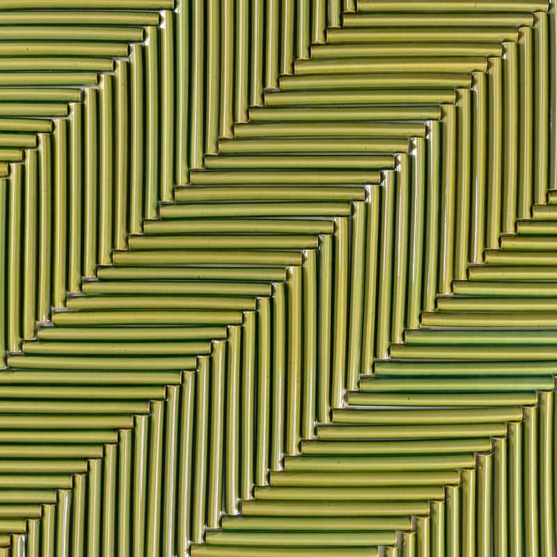 Greens V-Shaped Tiles Z3Z6F8