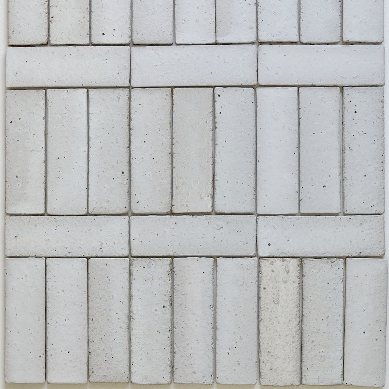 Pascalli Rectangular Tile White Satin Matt