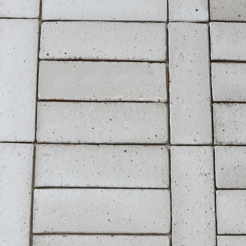 Pascalli Rectangular Tile White Satin Matt