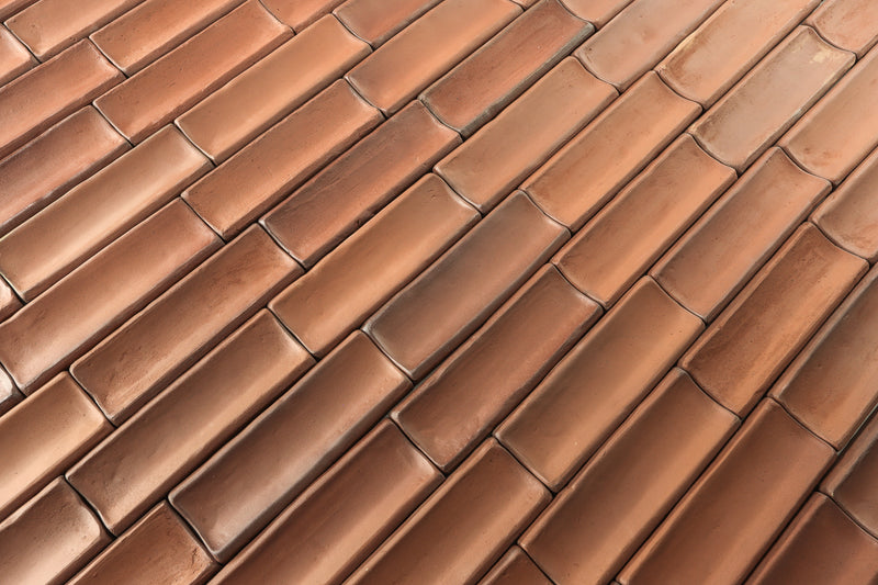 Rectangular Concave Tile Terracotta Z8ESLF 7C – VEELVLAK-Frēodōm