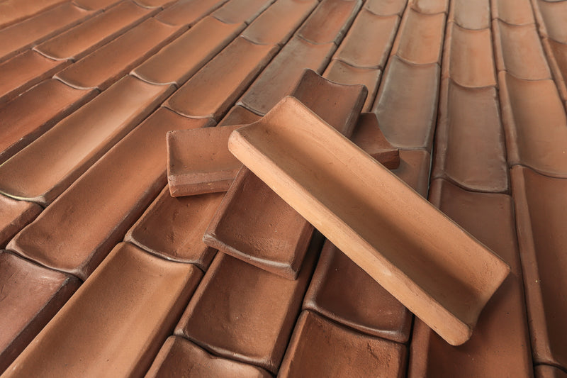 Rectangular Concave Tile Terracotta Z8ESLF 7C – VEELVLAK-Frēodōm