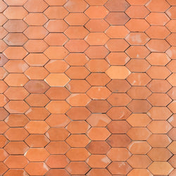 Vitrified Terracotta Lozenge Tile