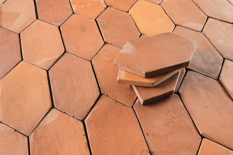 Vitrified Terracotta Lozenge Tile