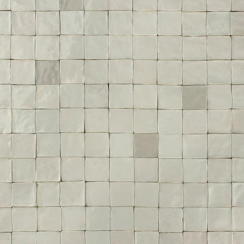 Linen Ecru to Cream Glazed Tile