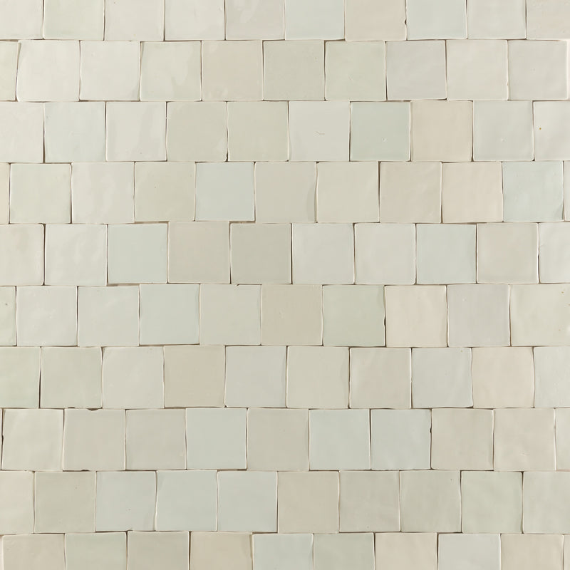 Off-White handmade square tiles LVCN8E 6C