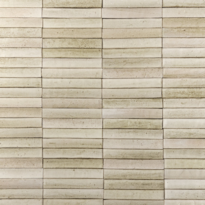 Detailed Rectangular Tile Handmade Taupe White Rectangular Tiles EGFCEG_WS_13E – VEELVLAK-Frēodōm